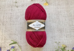 Пряжа ALIZE "Lana Gold Classic". 390 вишня