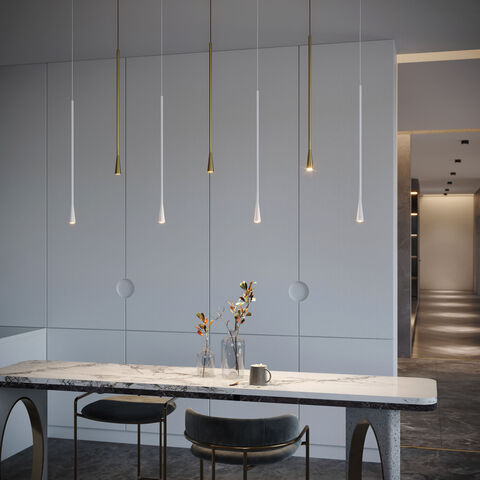 Подвесной светодиодный светильник Elektrostandard Vist 50312 LED 7W 4000K белый