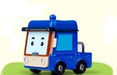 Robocar Poli Металлическая машинка Бэнни, 6 см (83254)