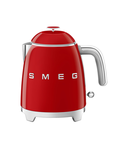 Чайник мини 0.8л Smeg Стиль 50-х годов красный