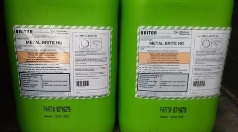 Unitor METAL BRITE HD - средство для удаления ржавчины - 25 л.