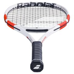 Теннисная ракетка Babolat Pure Strike 100 - white/red/black + струны + натяжка в подарок