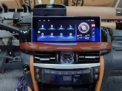 Магнитола Lexus LX 570 (2007-2015) Android 12 8/128GB QLED DSP 4G модель ZH-L1209BX