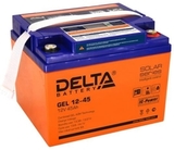 Аккумулятор Delta GEL 12-45  ( 12V 45Ah / 12В 45Ач ) - фотография