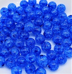 Бусины пришивные акрил, Ø 10 мм, 50 гр