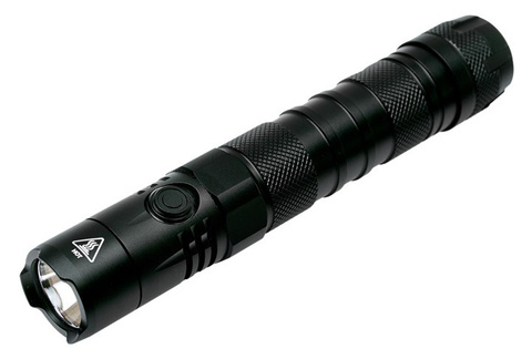 Фонарь ручной Nitecore MH12 V2 черный лам.:светодиод. 18650x1 (19434)
