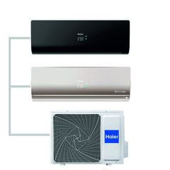 Мульти сплит-система Haier на 2 комнаты (25+25 кв.м.) FLEXIS Black + Gold