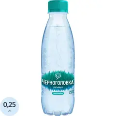 Вода питьевая Черноголовка артезианская газированная 0,25л