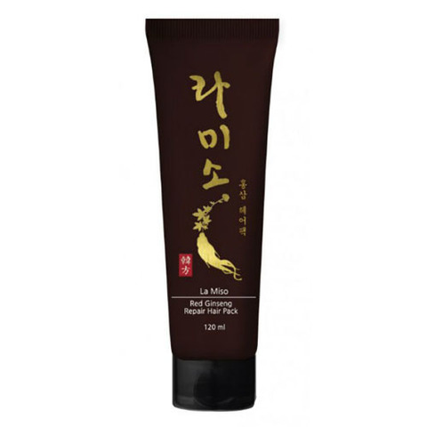 La Miso Red Ginseng Repair Hair Pack - Восстанавливающая маска для волос с экстрактом красного женьшеня