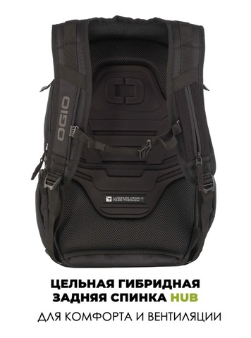 Картинка рюкзак городской Ogio Rev Black - 7