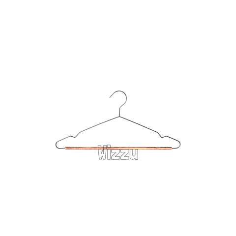 Вешалка стальная с деревянной вставкой