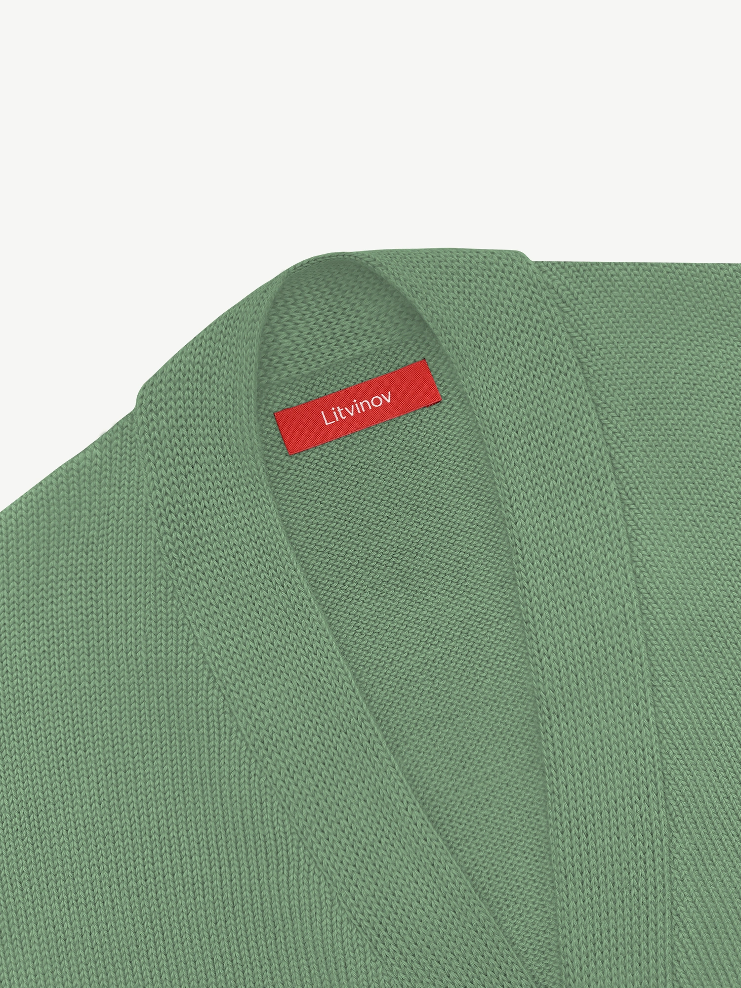 Кардиган с пуговицами из мягкой шерсти