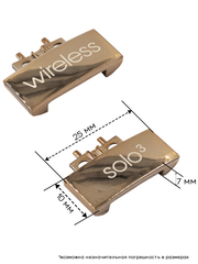 Металлический крепеж Solo 2.0, Solo 3.0 (Золотой)