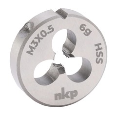 Плашка М 3,0х0,5 DINEN22568 HSS 6g 20х5мм NKP 240030N