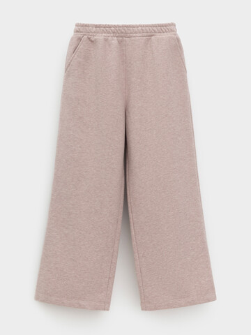 брюки  для девочки  КР 400842/кофейный меланж к575