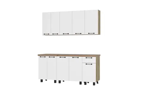 Кухня Тина 1.8 м белая