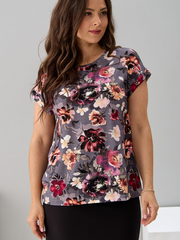 Футболка Фв-104/цветы-богемия