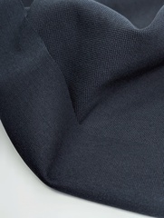 Чёрно-синий Пике Double Face