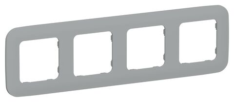 FLITE Рамка 4-мест. РУ-4-А-ФлС сер. IEK