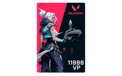 Игровая валюта Valorant: 11000 VP [Цифровая версия] (для ПК, цифровой код доступа)