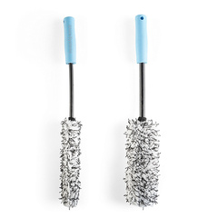 Shine Systems MicroSoft Wheel Brush Slim – плоская микрофибровая щётка чистки дисков, 50 см