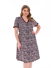 4549 Халат на пуговицах