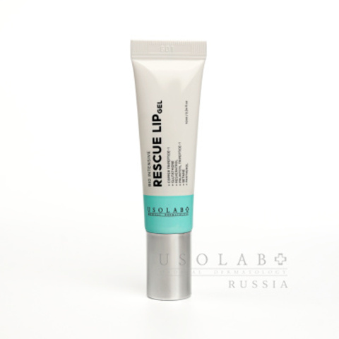 USOLAB Гель для губ восстанавливающий пептидный, 10 мл | Bio Intensive Rescue Lip Gel