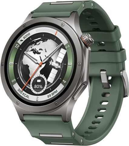 Умные часы OnePlus Watch 4 46 мм (2026, OPWWE261) Зеленый | Evergreen Titanium