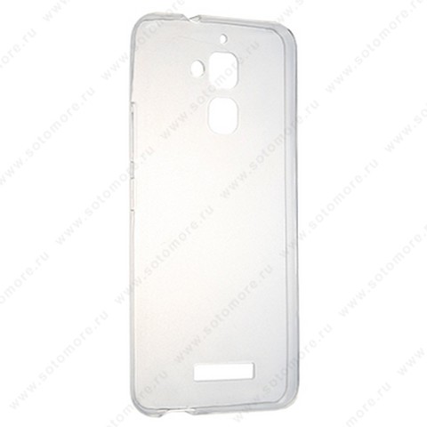 Накладка силиконовая ультра-тонкая для Asus ZenFone 3 Max zc520tl прозрачная