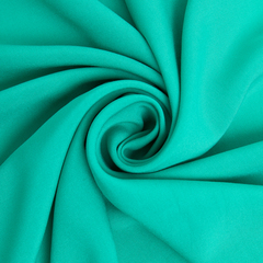 Ткань штапель однотон, 130 гр/м2, ш. 145 см, бирюза