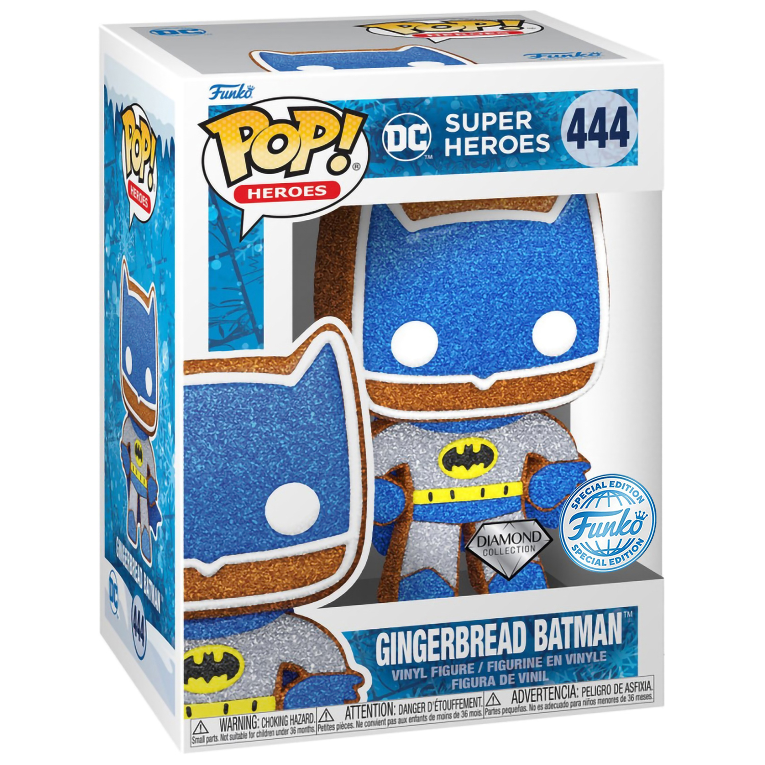 Фигурка Funko POP! DC Superheroes: Gingerbread Batman (Diamond Exc) (444) –  купить по выгодной цене | Интернет-магазин комиксов 28oi.ru