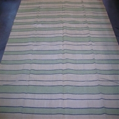 Ковер DURRIE белый в зеленую полосу 180X270