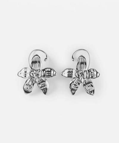 Серьги Flower Silver
