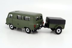 UAZ-3962 with trailer 1:43 Agat Mossar Tantal