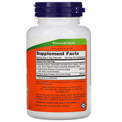 Now Foods, Экстракт босвеллии, 250 мг, 120 растительных капсул