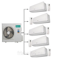 Мульти сплит система на 5 комнат Hisense FREE MATCH DC Inverter