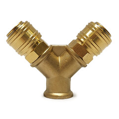 Двойник муфта евро 3/8" внутр. резьба