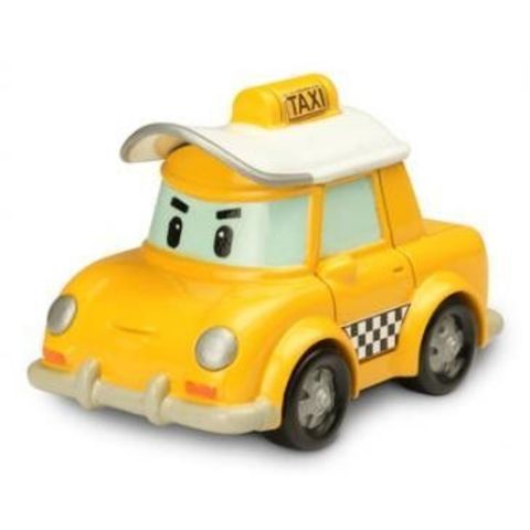 Robocar Poli Металлическая машинка Кэп, 6 см (83175)