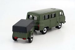 UAZ-3962 with trailer 1:43 Agat Mossar Tantal