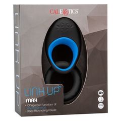 Набор из двух черных эрекционных колец Link Up Max - 