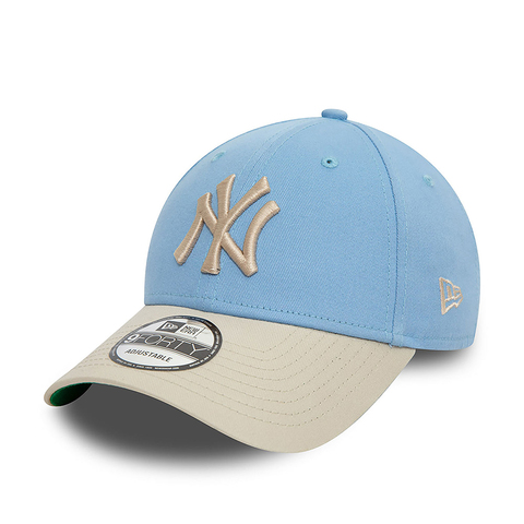 Кепка New York Yankees Contrast MLB Pastel Blue 9FORTY Adjustable Cap