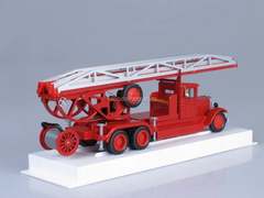 ZIS-6 Firefighter Automotive fire ladder LOMO-AVM 1:43