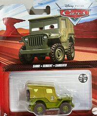 Disney Pixar Cars Sargento