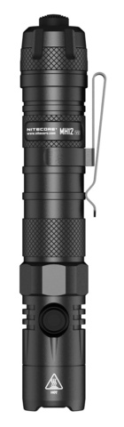 Фонарь ручной Nitecore MH12 V2 черный лам.:светодиод. 18650x1 (19434)