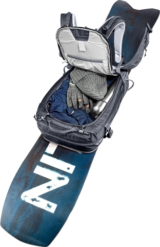 Картинка рюкзак для сноуборда Deuter freerider 30 black - 3