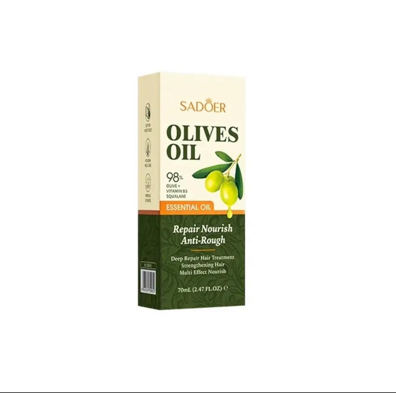 Масло для волос оливой Sadoer Olives Oil