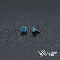 Cubic Zirconia Star Aqua