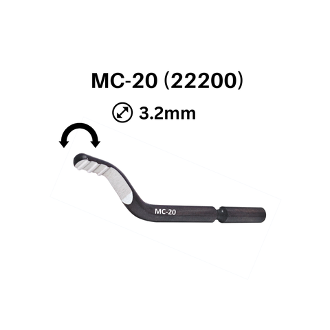 Лезвие для фаскоснимателя d.3,2мм MС-20 HSS Multi-Cutting CP GRATEX 22200