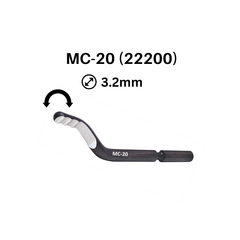 Лезвие для фаскоснимателя d.3,2мм MС-20 HSS Multi-Cutting CP GRATEX 22200