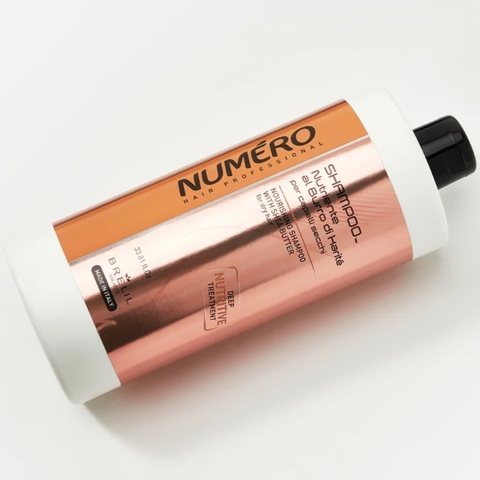 Питательный шампунь с маслом карите для сухих волос NUMERO, 1000 мл